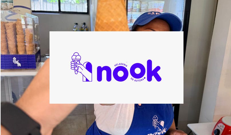 Nook Heladería Artesanal — Branding