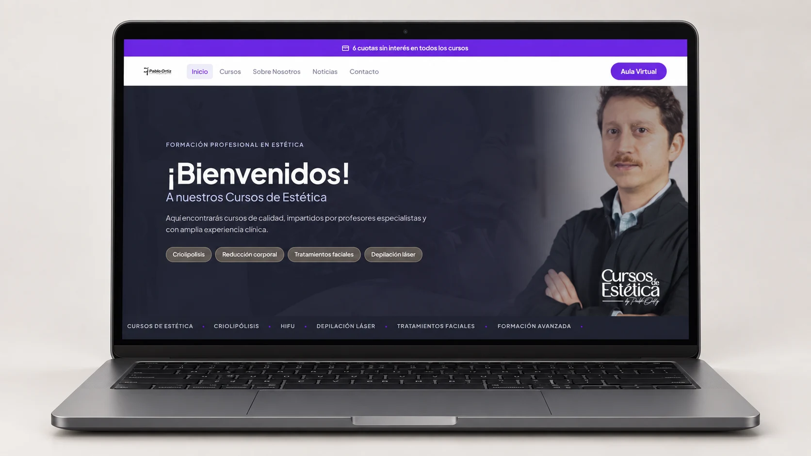Galería del proyecto Pablo Ortiz — Cursos de Estética — imagen 4